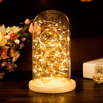 Star light Night light Room bedroom Bedside decoration light Romantic light string Creative ins Girl heart sleep lamp