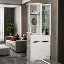 Modern minimalist Xuan Guan Cabinet Partition Cabinet Wine Cabinet cabinet door hall cabinet Entrance Shoe Cabinet Home 80 cm Small family Type