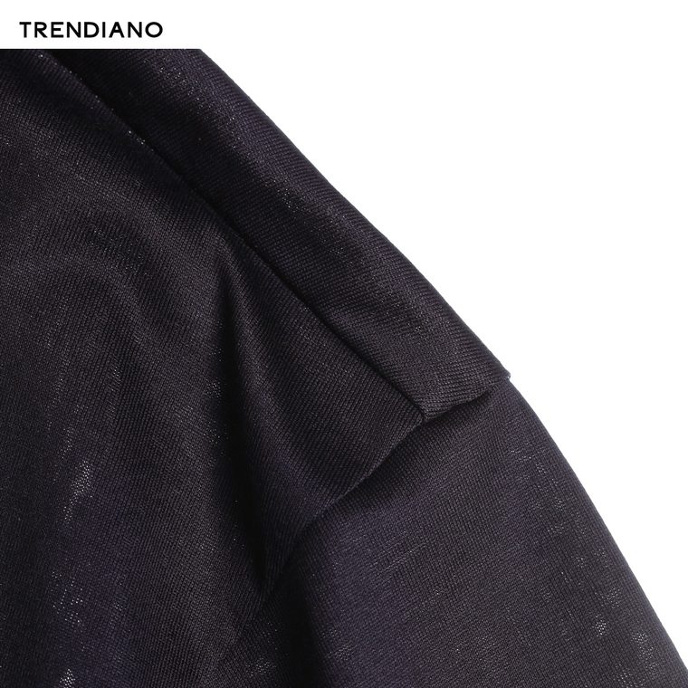 【多件多折】TRENDIANO纯棉印花圆领短袖T恤3152022310
