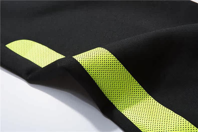 波克春秋薄款男士运动裤新款时尚潮卫裤针织长裤宽松大码跑步男