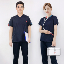 Mens and womens Korean hand washing clothes Nurse clothes Brush hand clothes Pet doctor Dental Hospital Dental work clothes Split suit