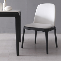 Nordic solid wood dining chair modern minimalist home chair restaurant backrest conference designer creative chair personality art