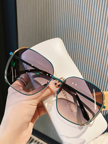 Cospp Kosp new seaside sunglasses female large face Thin Fashion Day Series Tide Sunglasses Anti UV round face