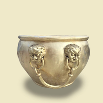 Imitation Ancient Water Cylinder Pure Copper Casting Temple Ancestral Hall Gate Feng Shui Big Cylinders Forbidden City Cast-iron Pendulum Direct Selling