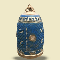 Buddhism Dagong Hall Bronze Bell Temple Morning Class Big Iron Bell Ancestral Hall Supplies