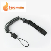 High-strength safety rope Tactical lanyard Backpack decorative rope Outdoor tactical decorative equipment multi-function lanyard