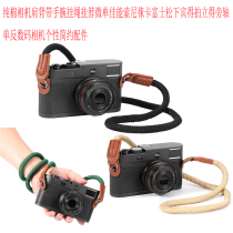 Cotton camera shoulder strap micro single for Canon Sony Leica Fuji Panasonic