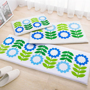 绒面卧室脚垫门垫