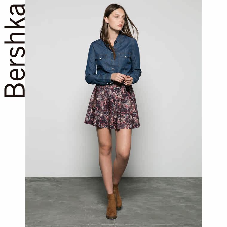 Bershka Bershka 滑雪款短裙 00625187