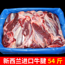 New Zealand imported beef tendons whole box 54kg fresh frozen original tendon with tendon core commercial beef