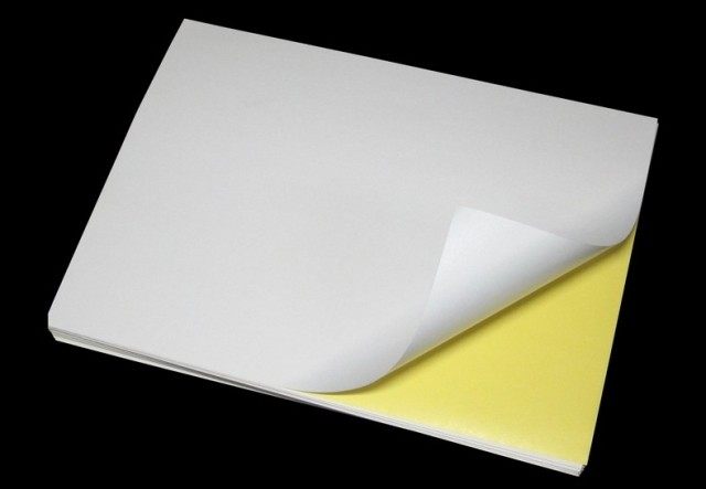 a4不干胶 打印纸 标签贴纸 空白高粘纸定做激光喷墨打印毛面 亚光