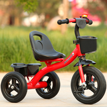 Childrens tricycle 3-6 years old large childrens bicycle foot pedal small child childrens bicycle Boy Red 2