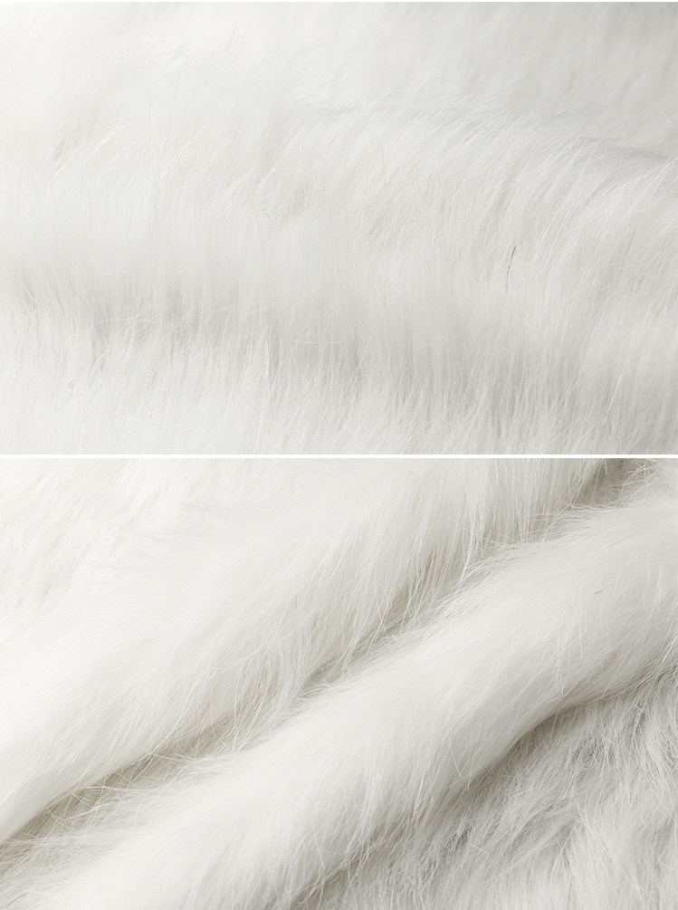 加厚纯白色长毛绒布料家居地毯饰品垫背景展示布地摊布柜台布面料