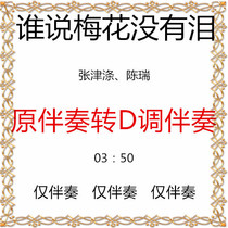 Guzheng Pop Song Who Said Plum Blossoms Have No Tears