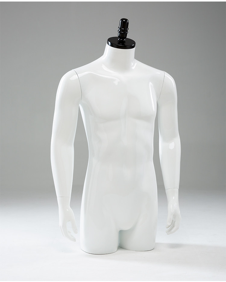 男装模特道具半身 服装店橱窗展示假人体模型西装模特道具模特架
