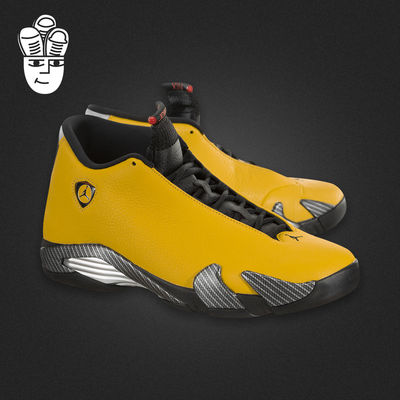 Air Jordan 14 Retro Yellow Ferrari AJ14男鞋 复刻篮球鞋