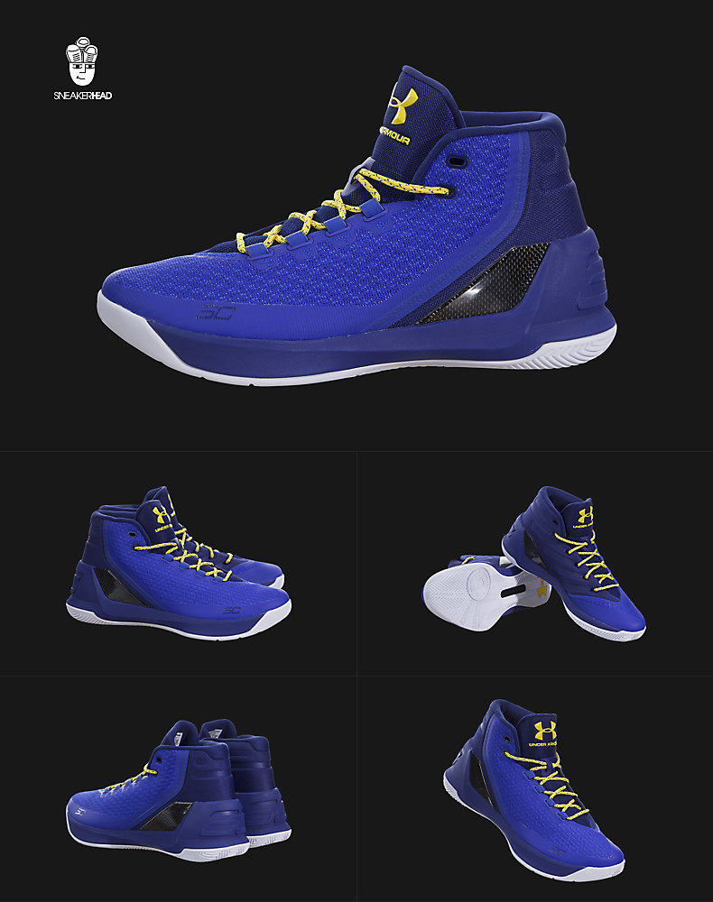 under armour curry 3 安德玛ua男鞋 库里3代战靴 实战篮球鞋