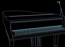 Family teaching examination piano recording set DPA 4099 piano microphone pair installation details can be consulted