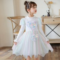 Girl Dress Girl Dress Spring Dress Childrens Dress 2022 New Spring Autumn Season Knit Princess Nepotism Dress Girl Sweaters Dress