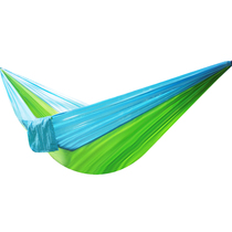 Outdoor hammock Light parachute cloth hammock outdoor single double camping recreational hammock