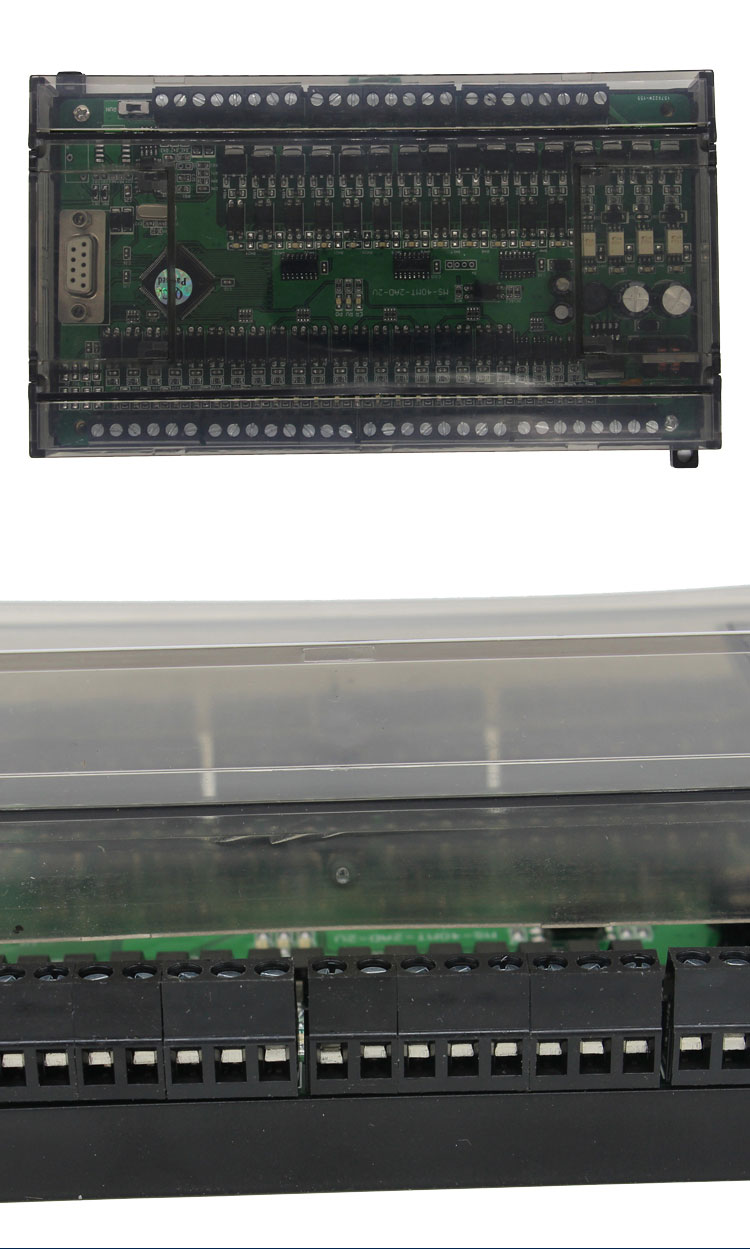 PLC工控板脉冲输出FX1/2N-40MT脉冲输出24入16出伺服步进200K频 其他品牌