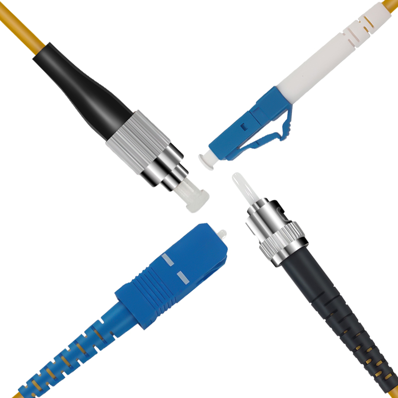 carrier-grade sc/fc/st/lc single-mode multi-mode gigabit and 10 gigabit fiber optic patch cords, fiber optic extension cords, fiber optic patch cords, transceiver lines, optical terminal equipment room patch cords