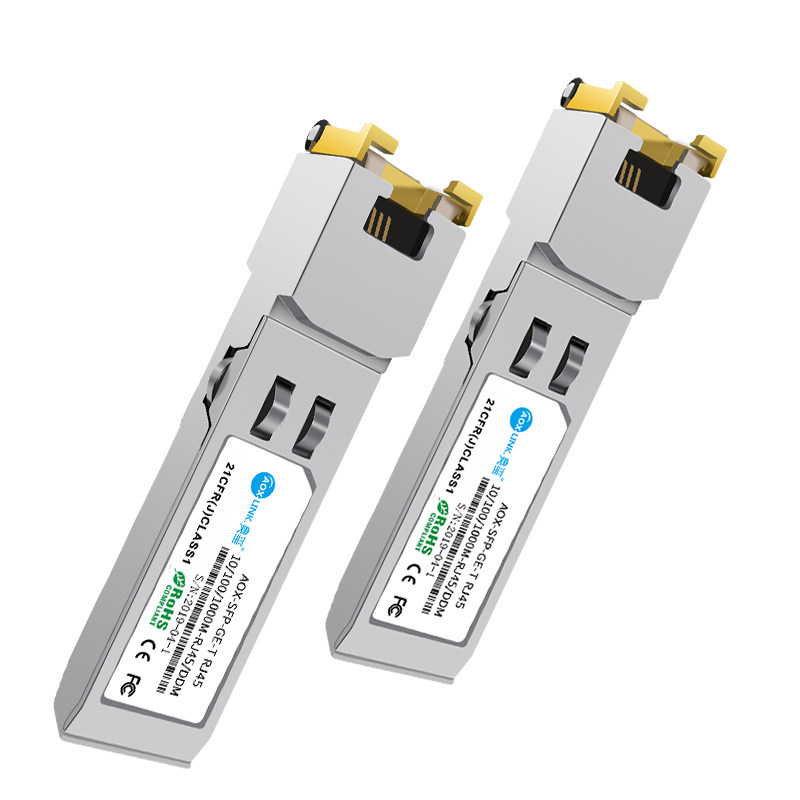 carrier-grade sfp electrical port module gigabit electrical optical fiber module 1.25g optical port to electrical port rj45 network port transmission 100m gigabit optical module
