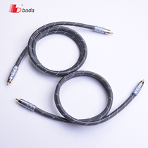8 Da HL1 Hair Burning Grade 5N Oxygen-free Copper Audio Signal Wire Rca Sound Over Machine Line Hifi Cinema Low Sound Gun
