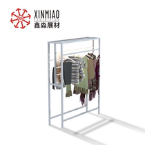 Simple octagonal prism square column set clothes hanger free assembly and installation convenient and creative DIY
