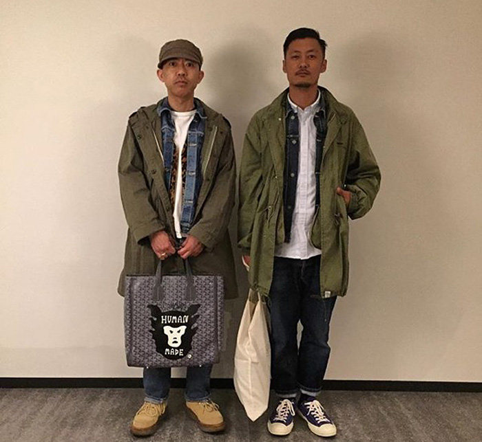 2017新品 non stock m51 parka 鱼尾风衣 m-51冲锋衣 男复古夹克