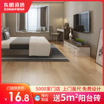 Dongpeng tile white birch wood tile wood brick tile floor tiles antique brick imitation wood antique tiles