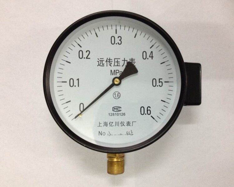 上海亿川ytz-150电阻远传压力表1.6mpa 1mpa 0.6mpa恒压供水压力