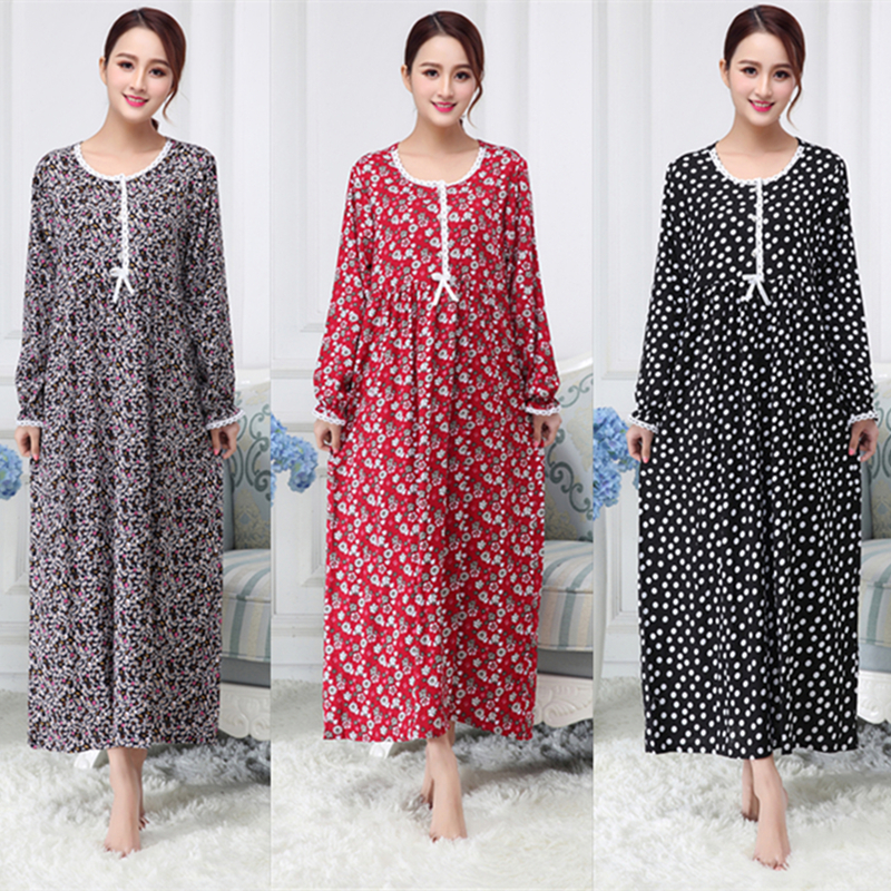 cotton long dress online