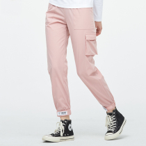 Outdoor elastic quick-drying pants womens summer thin overalls and feet thin breathable sunscreen sports mountaineering fast-drying pants