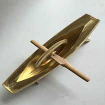 All-copper medicine ship large Chinese medicine Mill copper research boat copper boat medicine Twist Mill boat