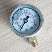 Factory direct sales of various models of pressure gauge Y40 shock-resistant pressure gauge stainless steel shell iron shell vacuum oil pressure