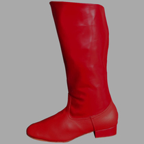 Mongolian dance riding boots ethnic dance performance boots dance shoes half leather half leather thick cowhide sole womens size