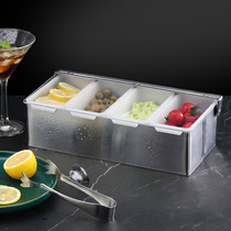 Stainless steel conditioning box set kitchen salt pack box condenser box 4