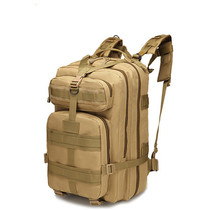 Mens and womens Oxford canvas sports shoulder tactical 3p attack backpack Outdoor waterproof army camouflage computer bag