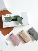 Rag Household cleaning Kitchen dishwashing cloth Household non-oil rag Absorbent non-lint removable rag