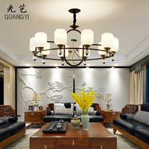 New Chinese chandelier living room lamps Chinese style chandelier modern simple restaurant bedroom creative personality hotel chandelier