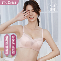 Multicolored underwear women without steel ring sexy breathable bra no trace gathering bra bra set C6792