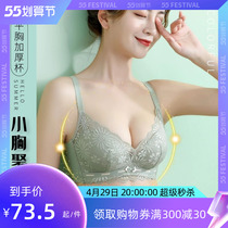 Colorful multi-coloured lingerie woman small breasted breasts with breast-free steel ring bra suit TM53