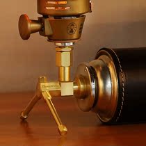 ThousWinds Outdoor gas lamp adapter bracket Camping retro gas tank lamp Brass copper split bracket lamp holder