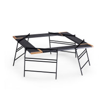NH Nuoke picnic table Outdoor self-driving camping glamping multi-function folding table splicing camping portable dining table