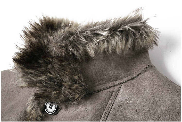 特价羊羔毛人造皮毛一体仿皮毛外套保暖时尚毛领翻毛夹克潮f2055