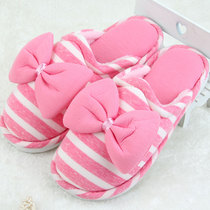 2022 Autumn Winter Warm Cotton Slippers Cute Princess Style Home Couple Anti-slip Insulated Indoor Unisex Slippers