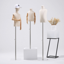 Childrens model props half-length childrens clothing store childrens clothing display stand lead acrylic model shelf