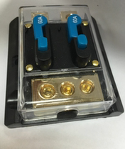 Car audio modification with Switch automatic fuse holder Power Protection high voltage automatic recovery circuit breaker