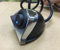 Car modification switch 12V3A with indicator light (red and blue) paste modification switch